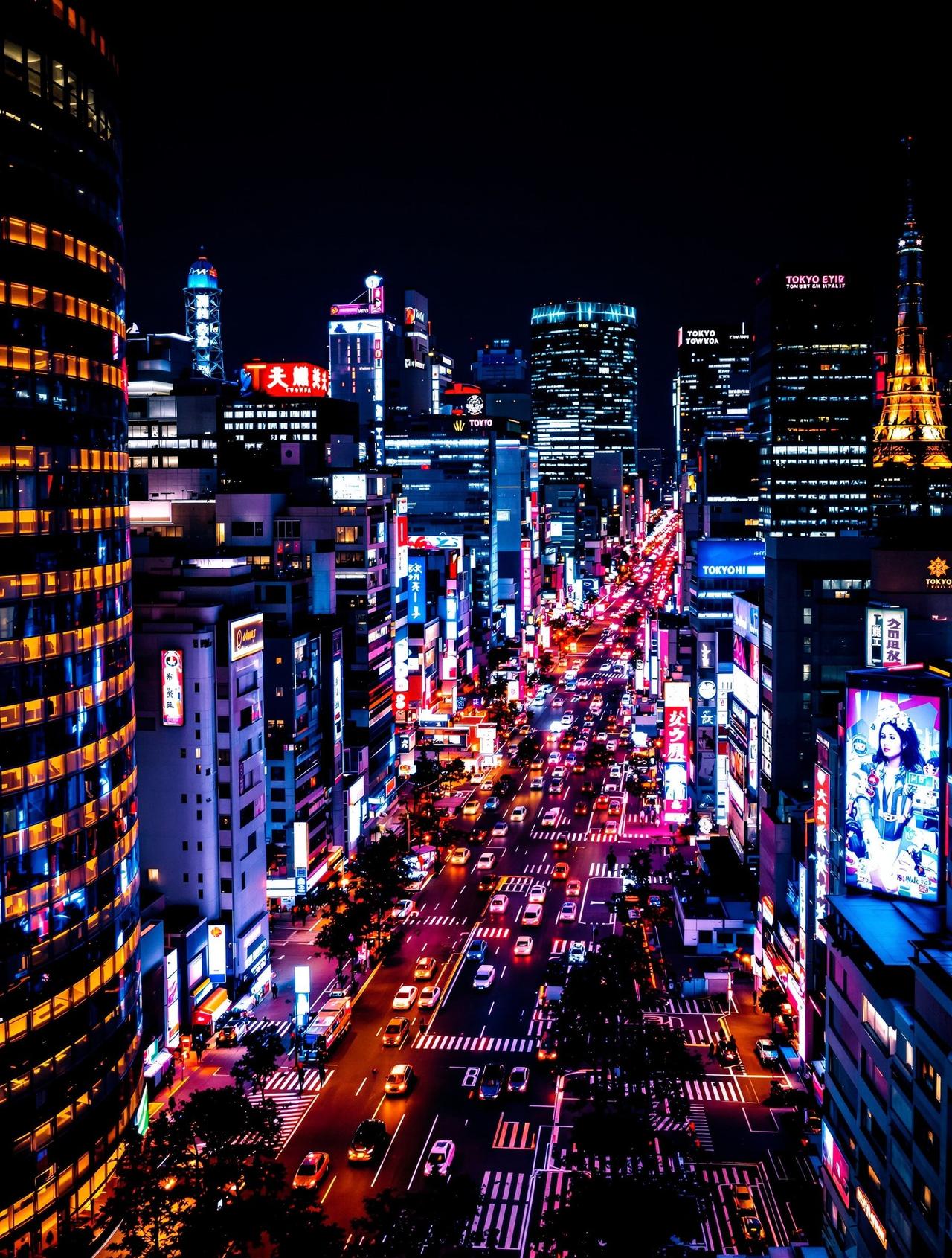 鉴黄师视频-城市之光：东京夜景延时摄影