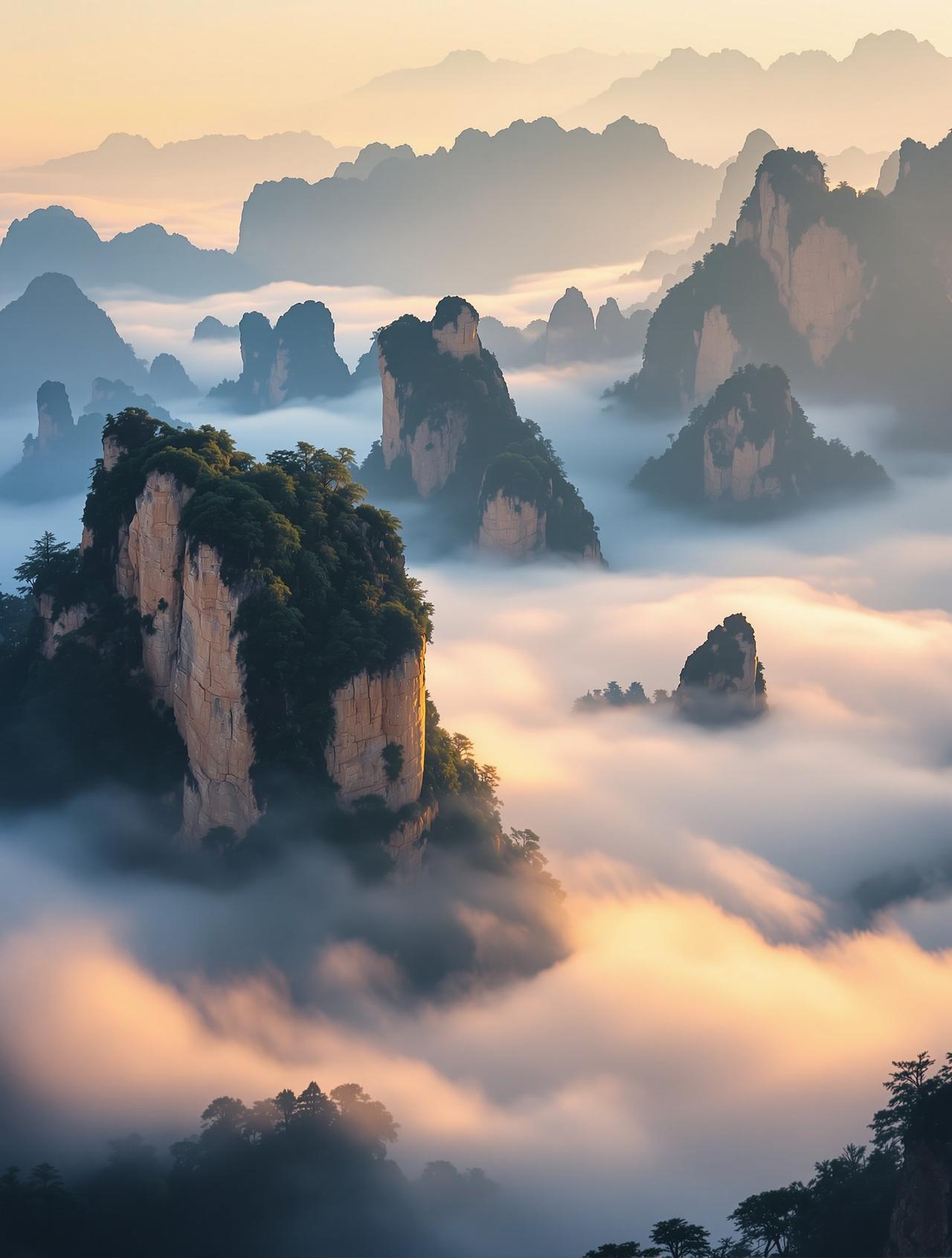 鉴黄师视频-黄山云海：中国最美山岳4K